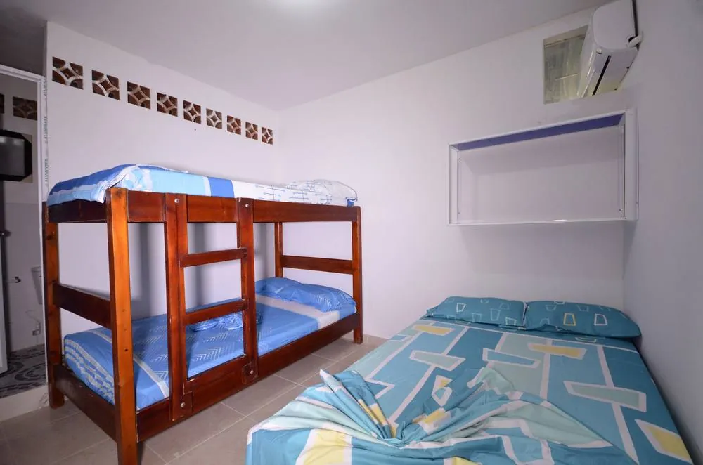 Habitación camarotes azules